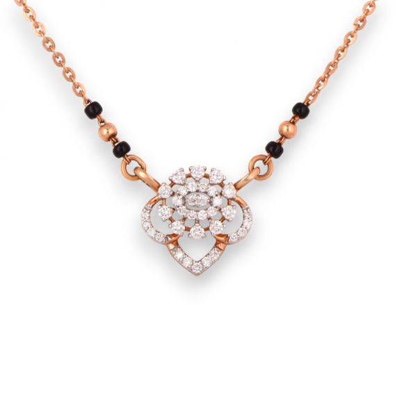 Diamond Short Mangalsutra (DGT/0013)