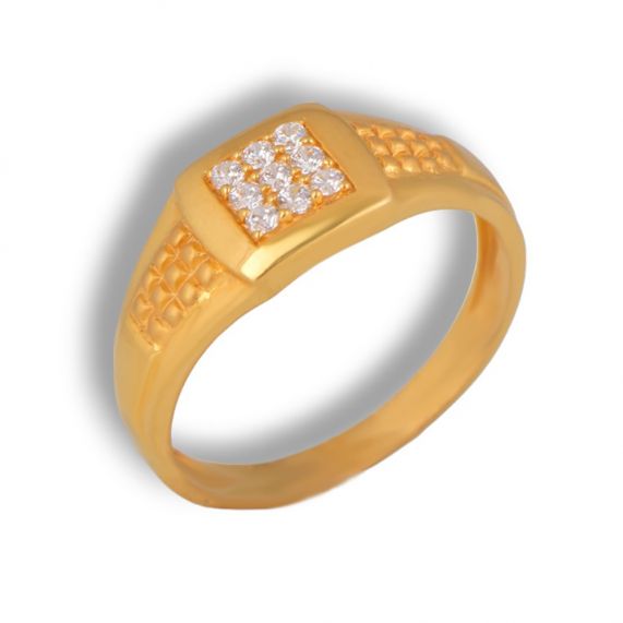 Gram Gold Gents Anguthi Design Gold 24 Carat Men Gold Ring, Weight