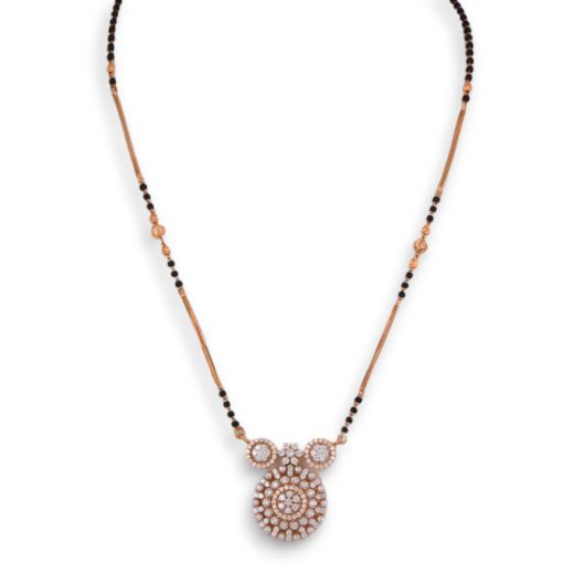 Diamond Short Mangalsutra (TMD/0741)