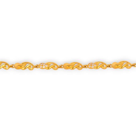 Gold Ladies Bracelet(LDBR/5069)