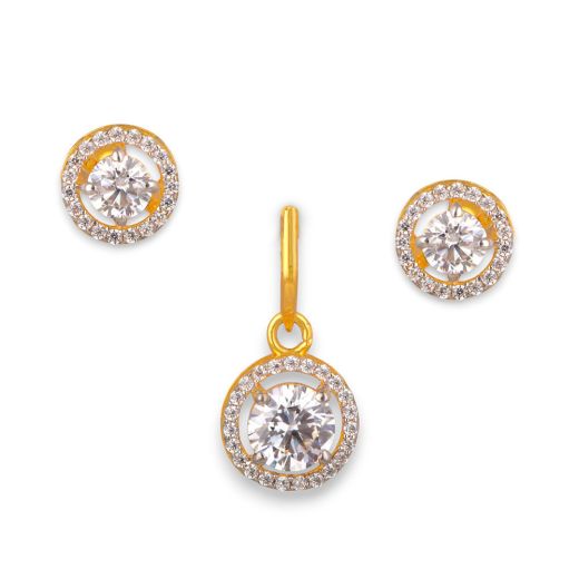 Stone Casting Locket Set (SCLK/7063)