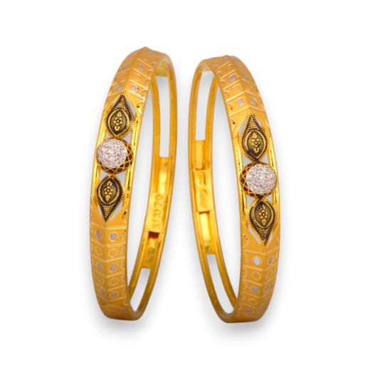 Gold Bangle (9C2BA/2130)