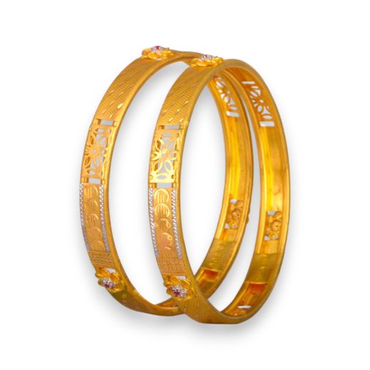 Gold Bangle (C2BA/0361) 