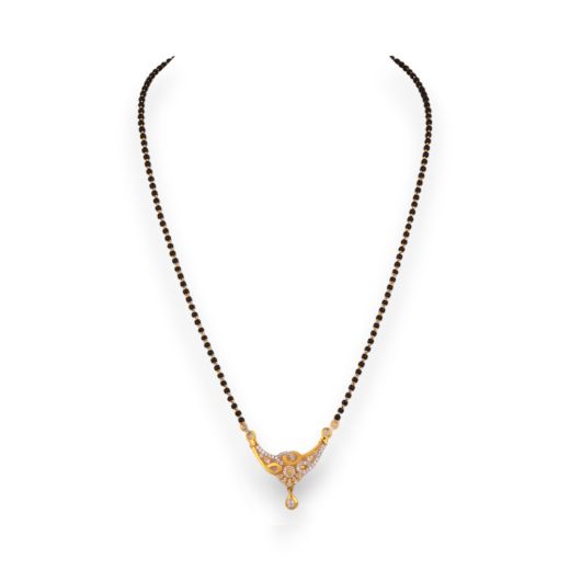 Short Gold Mangalsutra (STPN/2385)