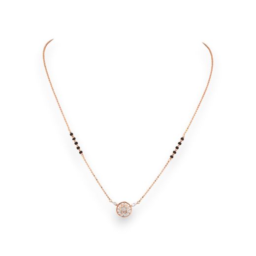 Diamond Short Mangalsutra (DGT/0040)