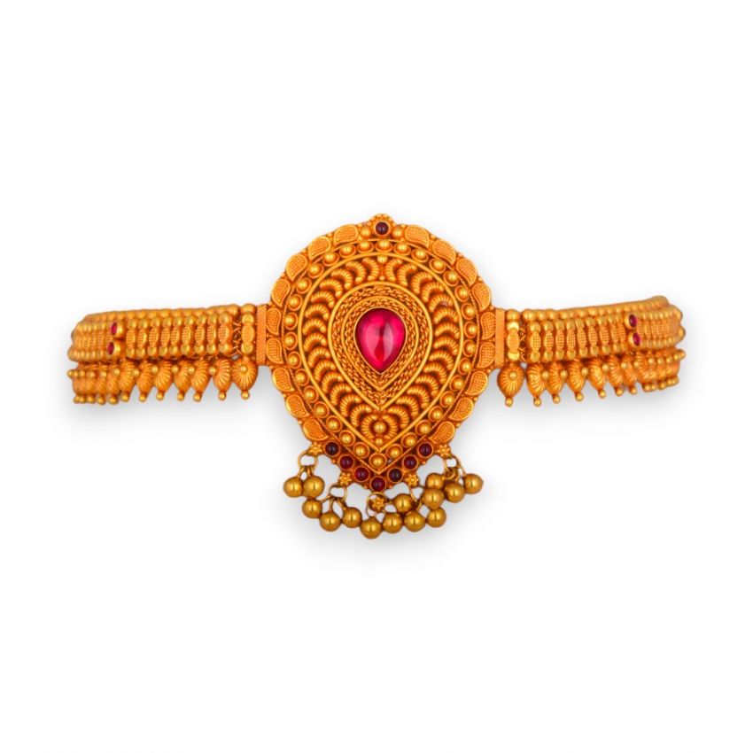 Gold Bajuband Designs Pethe Jewellery Designs Bajuband Design