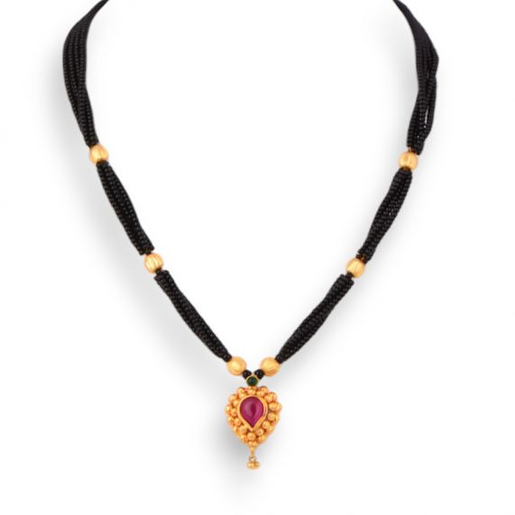 Short mangalsutra hot sale