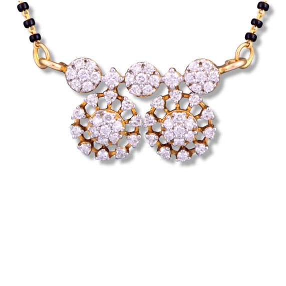 Tanmaniya Diamond Mangalsutra TMD 0340