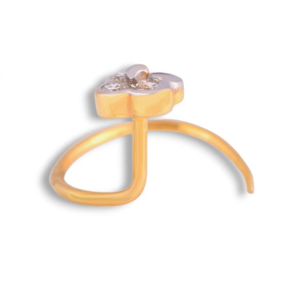 Anjali jewellers diamond nose pin top