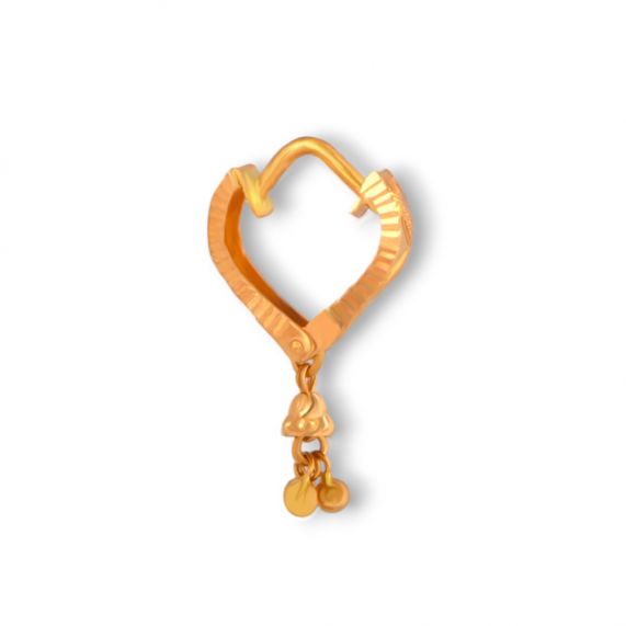 Gold Basket Earring VPBK 3529