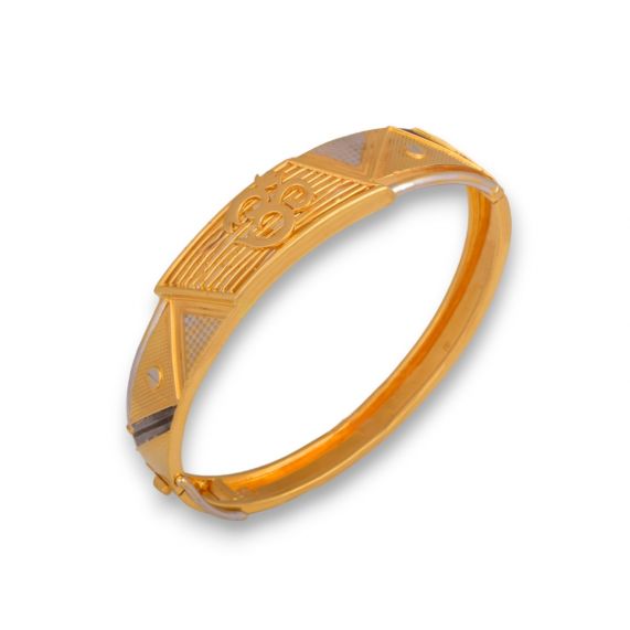 2.14 Size Stunning Gold Plated kada Sikh Singh Kara Kada Bracelet For Men  K58 | eBay