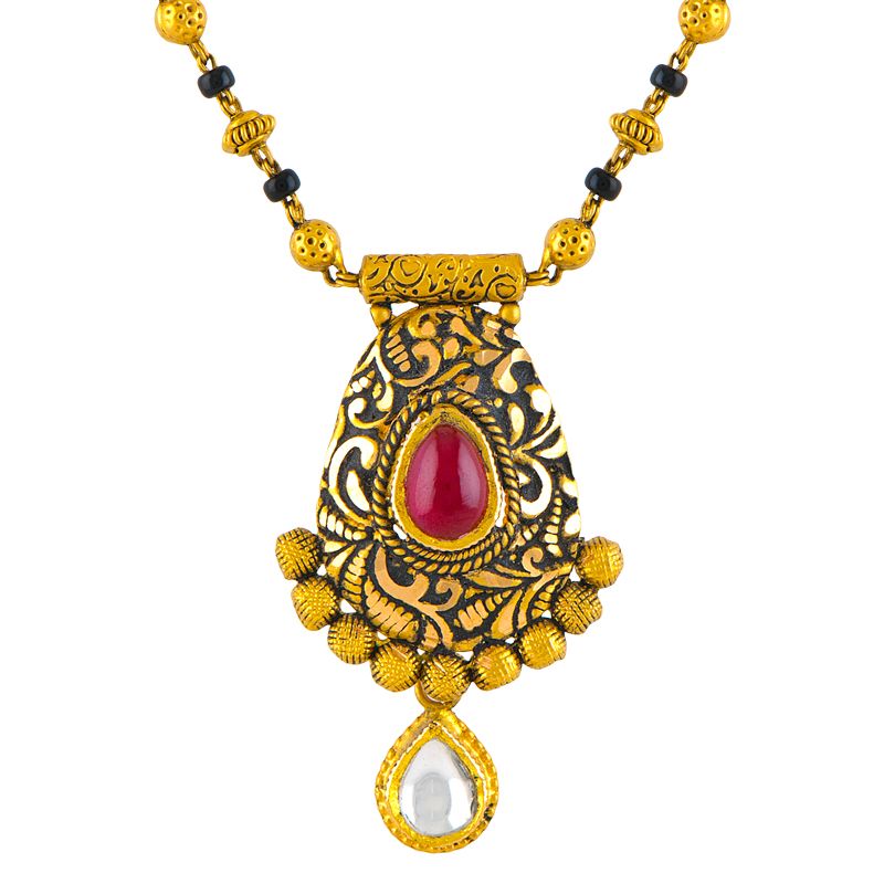 Antique Gold Mangalsutra(AGT/0265)
