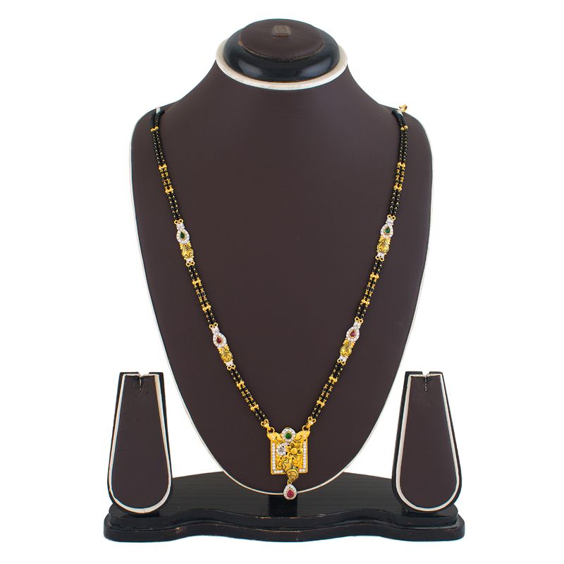 Antique Gold Mangalsutra(AGT/0268)