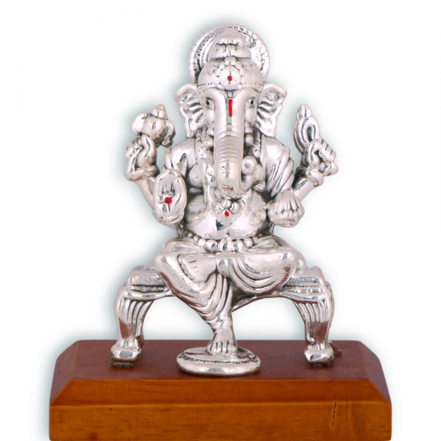 Silver Ganapati Murti (SMI/55681)