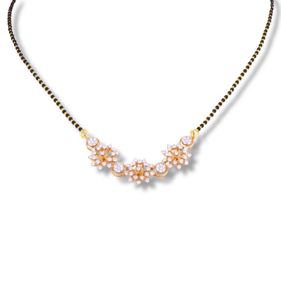 Tanmaniya Diamond Mangalsutra (TMD/0405)