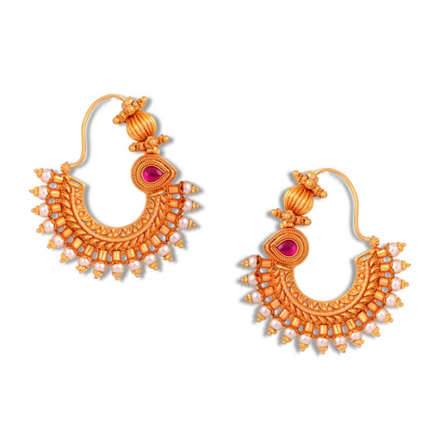 Karwadi Geru Polish Earring (KRN/2725)