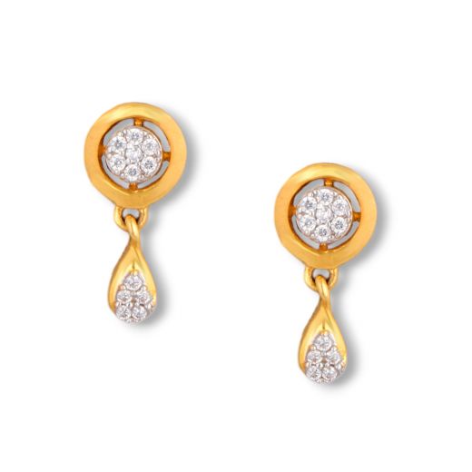 Gold earrings sales under 8000