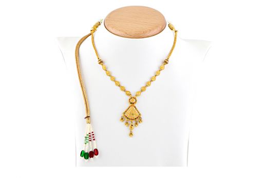 Calcutti Short Gold Necklace(CSHR/0810)