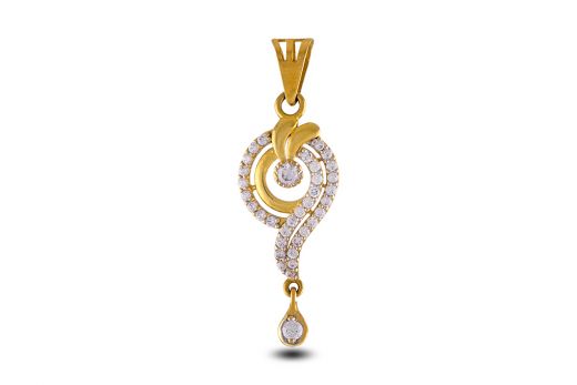 Stone Casting Gold Pendant(SCLK/1365)