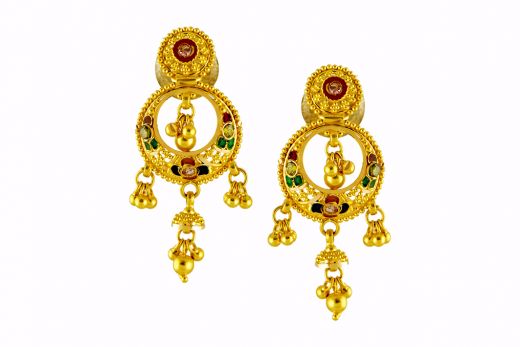 Calcutti Gold Earring(CER/1648)