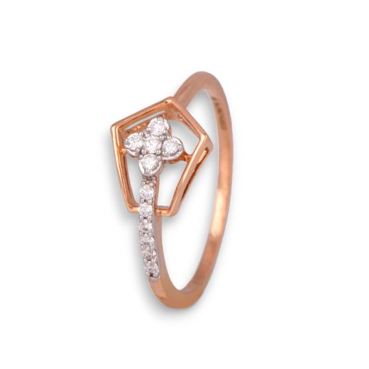 Unique 14K Gold Double Heart Ring | PC Chandra Jewellers