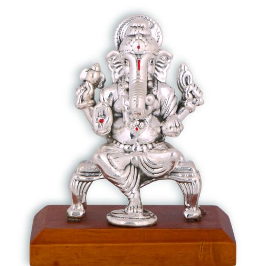 Silver Ganapati Murti (SMI/55681)