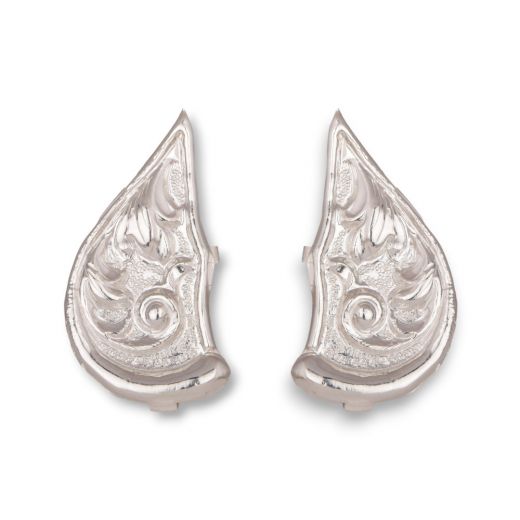 SILVER GANPATI KAN (SGK/0061)