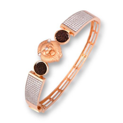 Rose Gold Kada Bracelet (RKBR/0020)