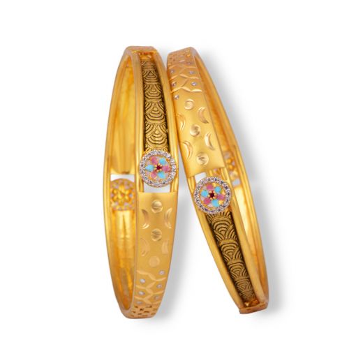 Gold Bangle (C2BA/0367)