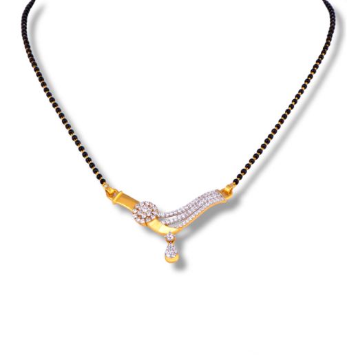 Stone Pendant Short Mangalsutra (STPN/1521)