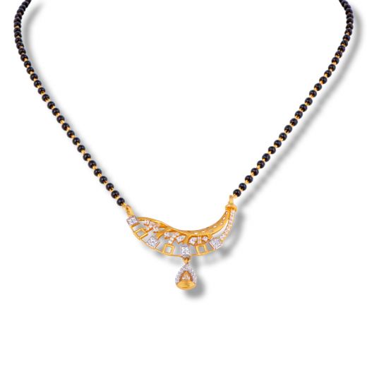 Stone Pendant Short Mangalsutra (STPN/1116)