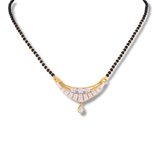 Stone Pendant Short Mangalsutra (STPN/1528)