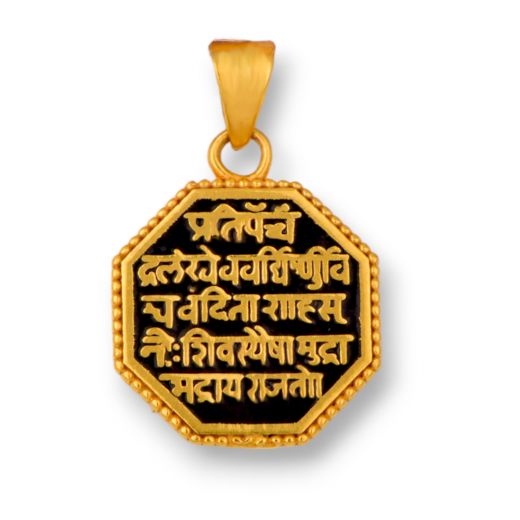 Rajmudra locket gold deals