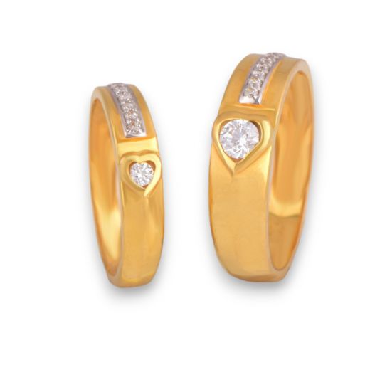 Stone Casting Couple Ring (SCGA/13882)