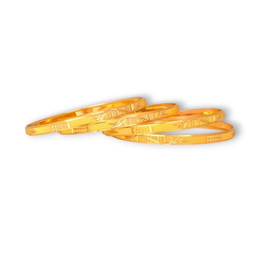 Gold Bangles (4BA/0359)