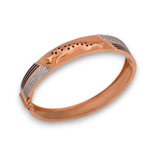 Rose Gold Kada Bracelet (RKBR/0010)