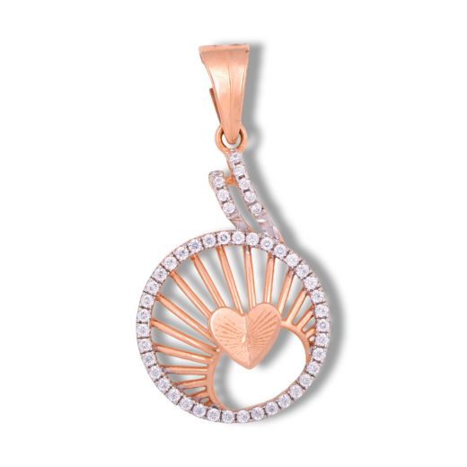 Rose Gold Pendant (1RGSLK/0082)