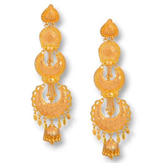 latest gold designs. latest earring designs with weight-2021.  #latestearringsdesigns. | Latest earrings design, Latest gold design,  Designer earrings